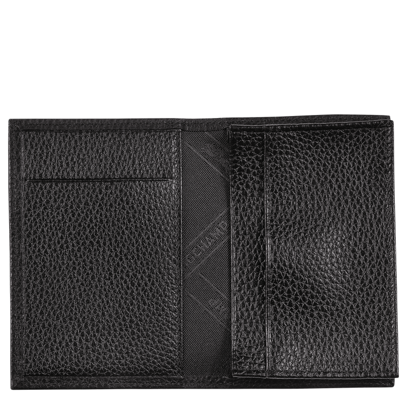 Le Foulonné Card holder Black - Leather