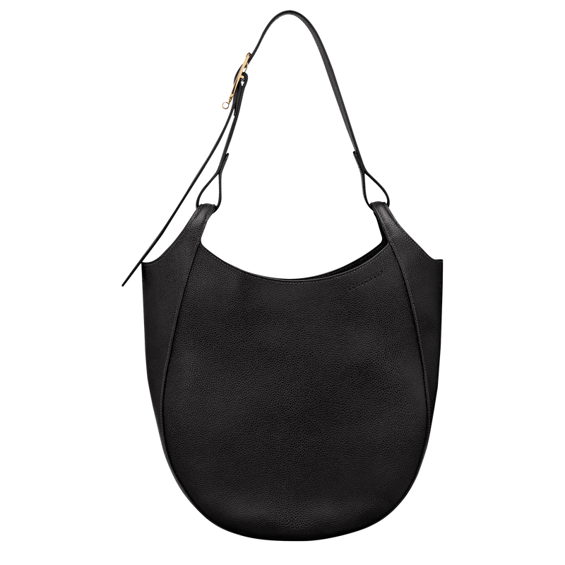 Le Foulonné L Hobo bag Black - Leather