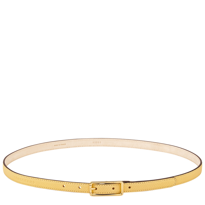 Épure Ladies' belt Yellow Chick - Leather