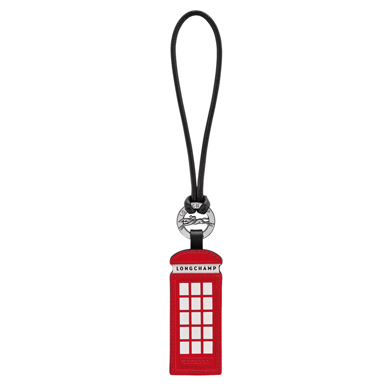 Key ring Red - Leather