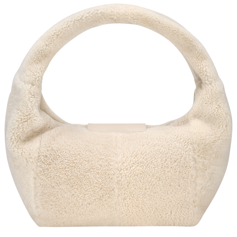 Le Pliage Xtra L Hobo bag Ecru - Leather