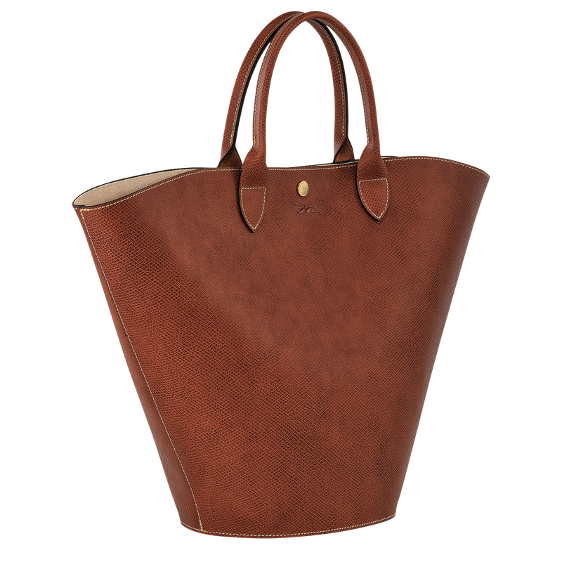 Épure XL Tote bag Brown - Leather