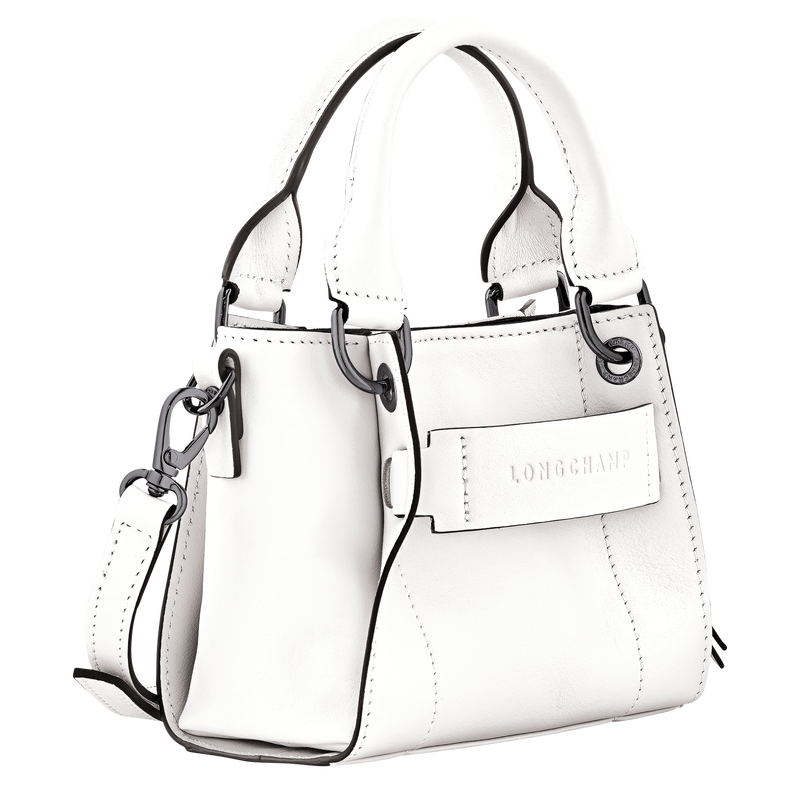 Longchamp 3D XS Handbag White - Leather