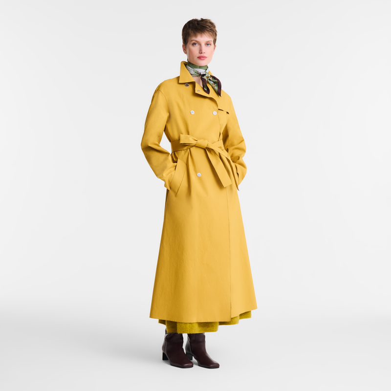 Trench coat Nutmeg - Water-repellent technical canvas
