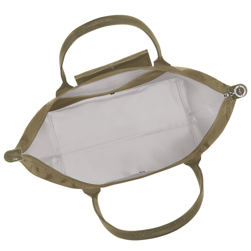 Le Pliage Green L Tote bag Artichoke - Recycled canvas