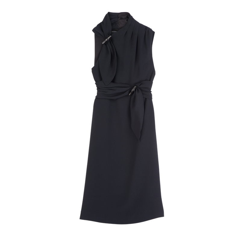 Dress Black - Fluid crepe