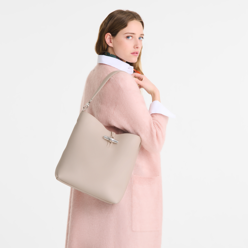 Le Roseau M Hobo bag Paper - Leather