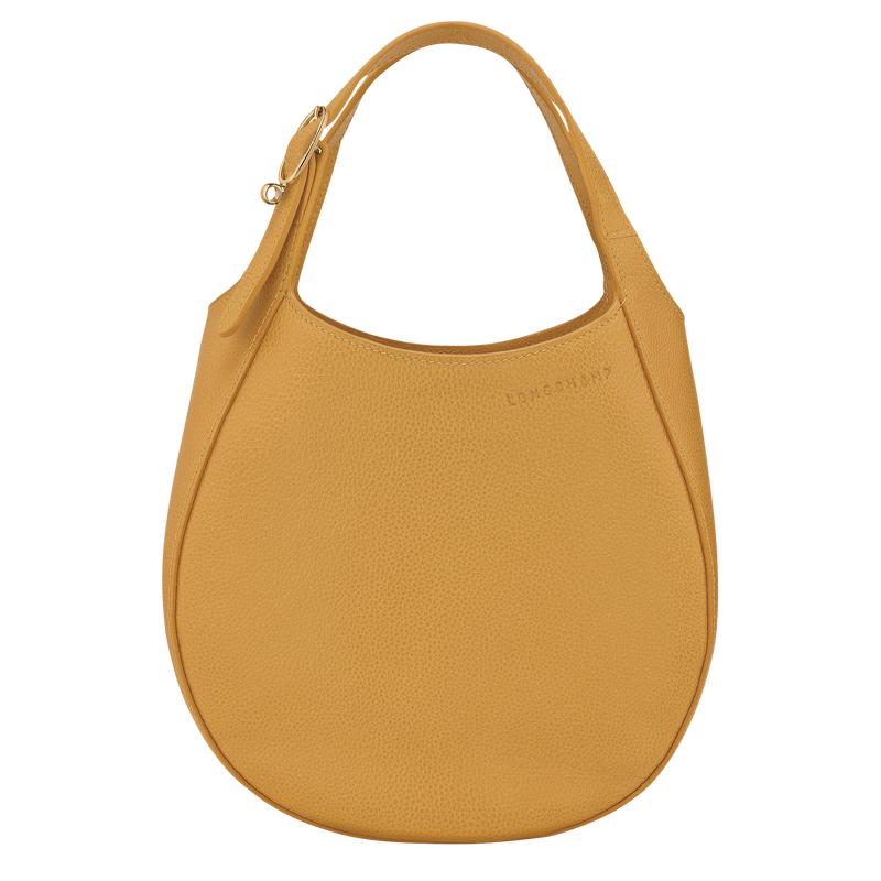Le Foulonné S Handbag Nutmeg - Leather