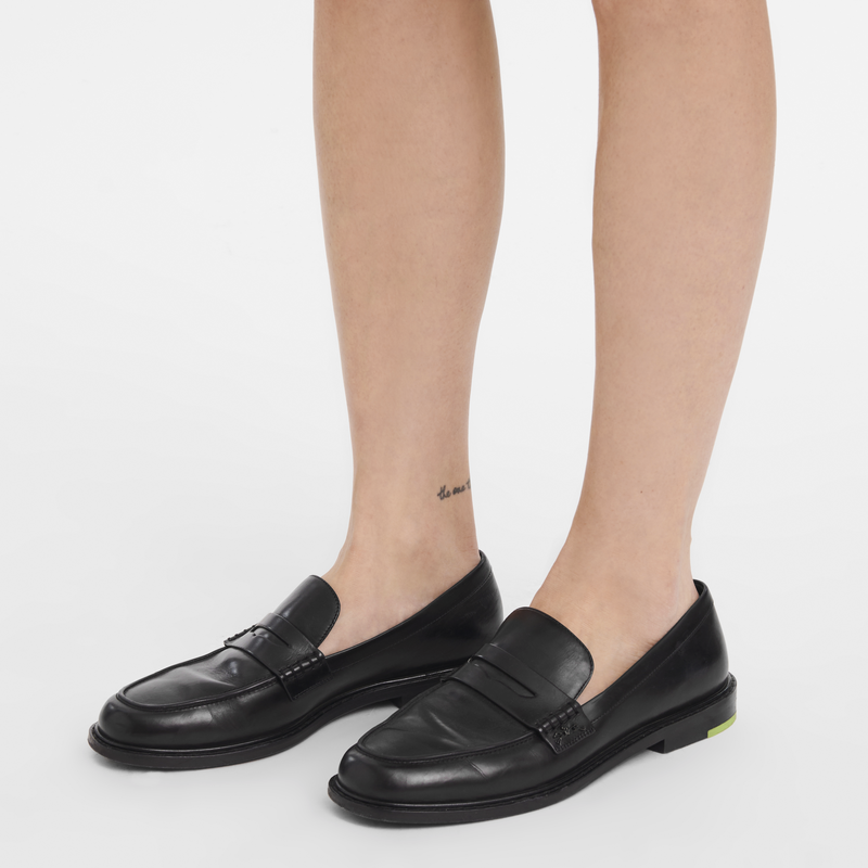 Au Sultan Loafer Black - Leather