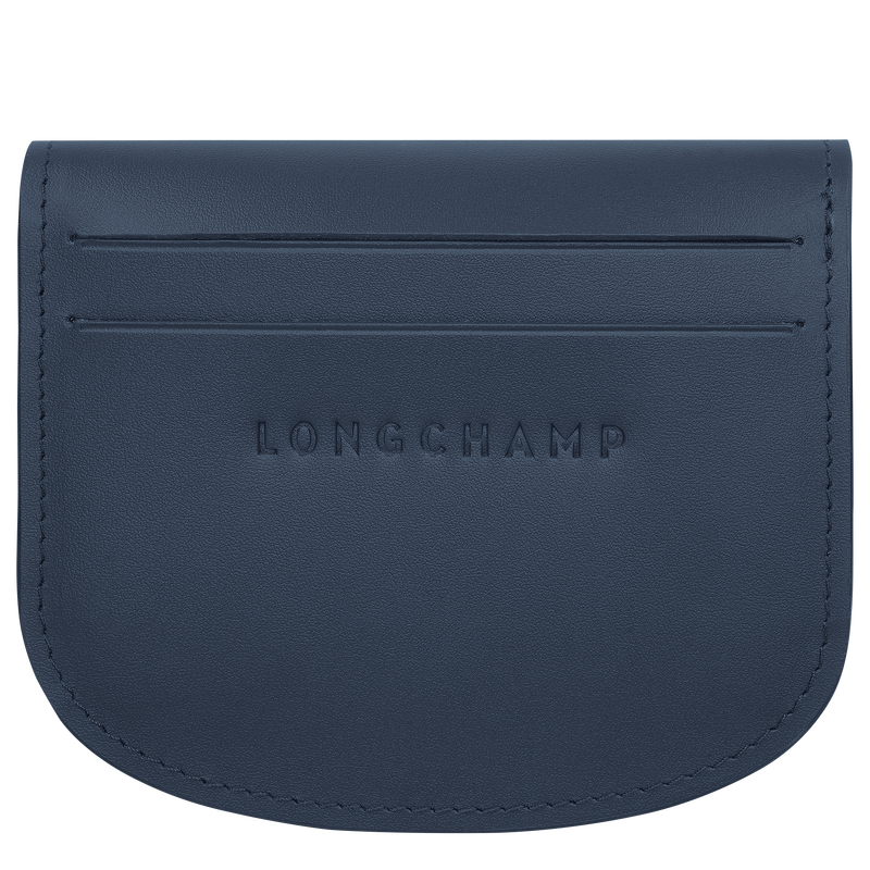 Épure Card holder Navy - Leather