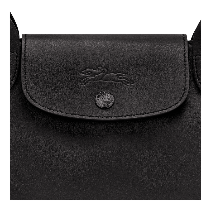 Le Pliage Xtra M Tote bag Black - Leather