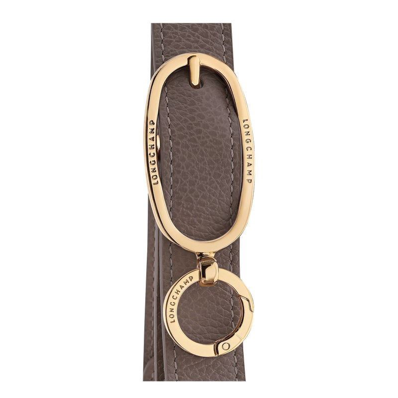 Le Foulonné L Hobo bag Taupe - Leather