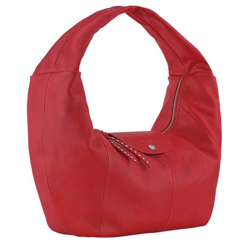 Le Pliage Xtra L Hobo bag Red - Leather