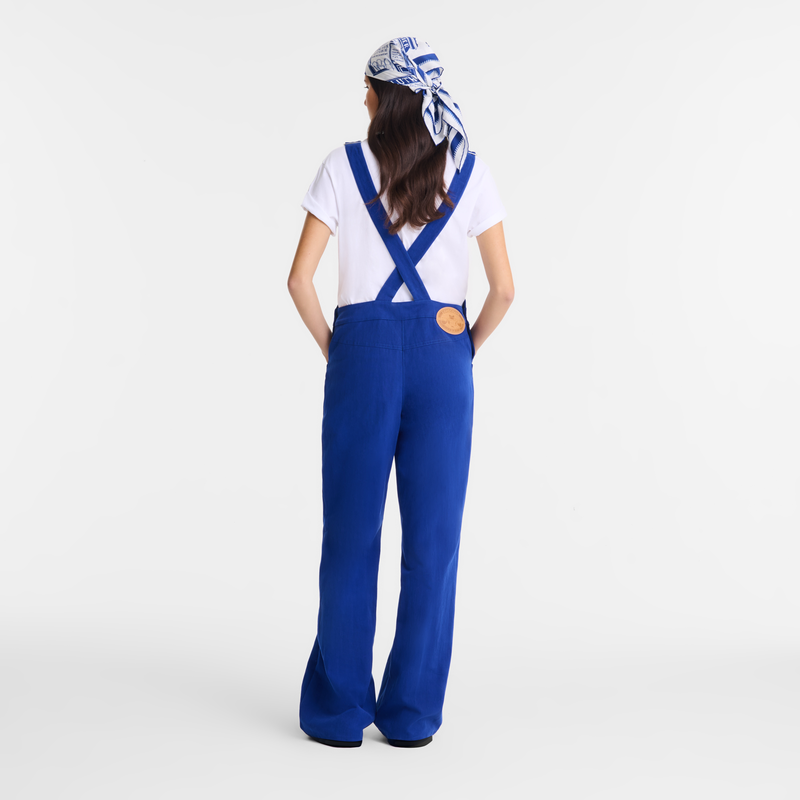 Jumpsuit Cobalt - Cotton