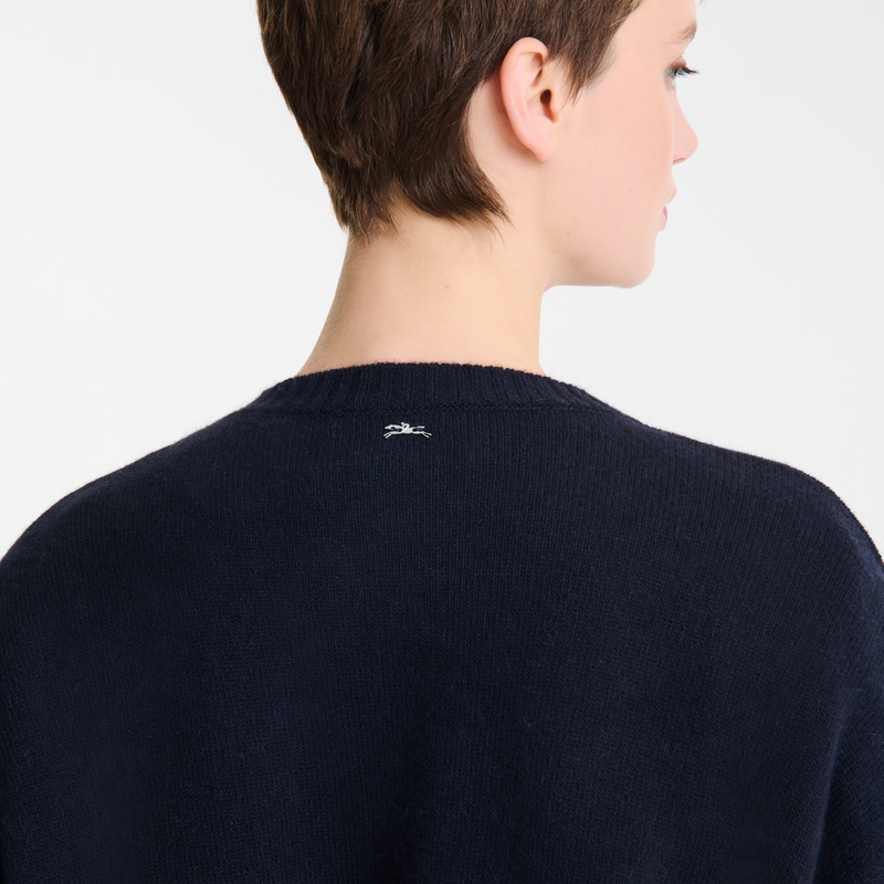 Sweater Navy - Knit