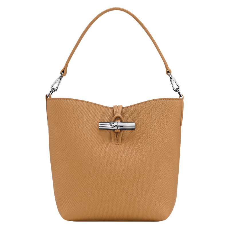 Le Roseau XS Bucket bag Walnut - Leather