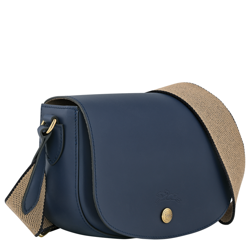 Épure S Crossbody bag Navy - Leather