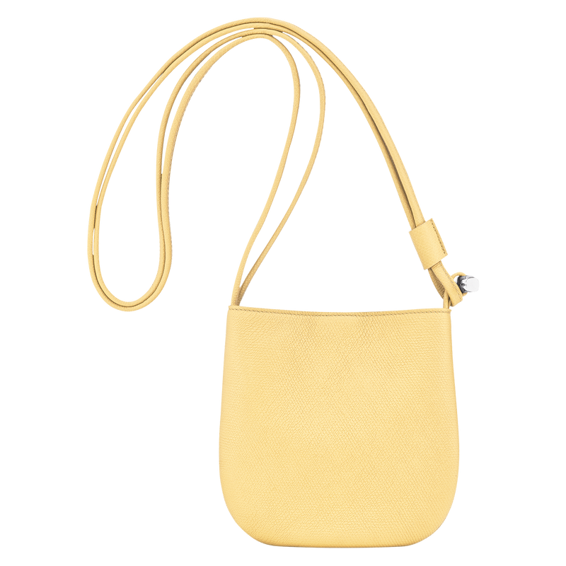 Le Roseau S Crossbody bag Yellow Chick - Leather