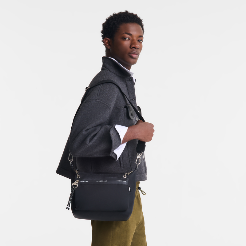 Le Pliage Collection S Crossbody bag Black - Canvas