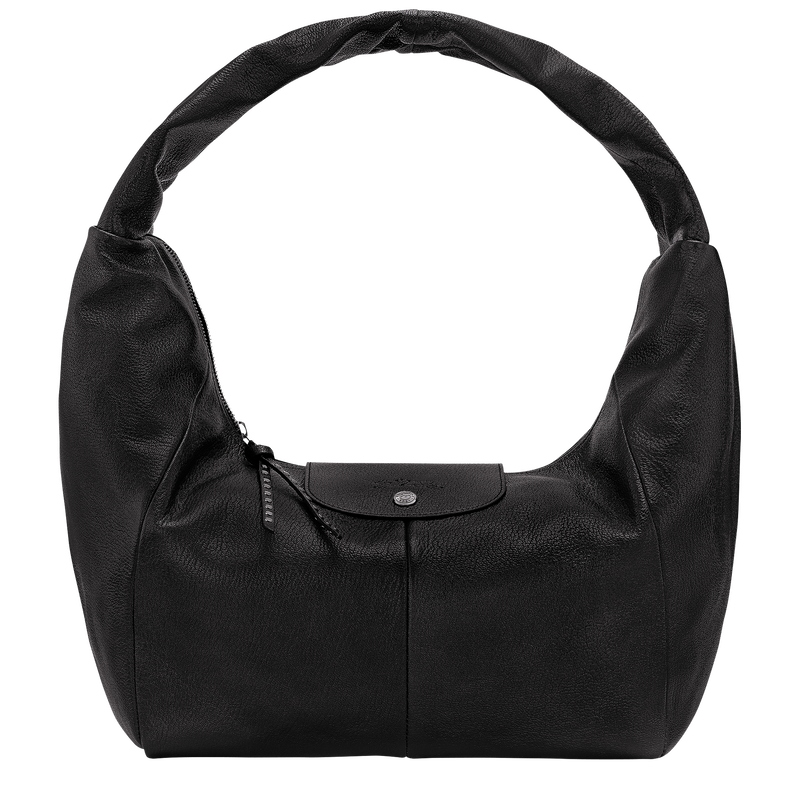Le Pliage Xtra L Hobo bag Black - Leather