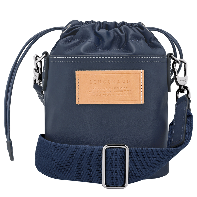 Le Pliage Xtra XS Bucket bag Navy - Leather