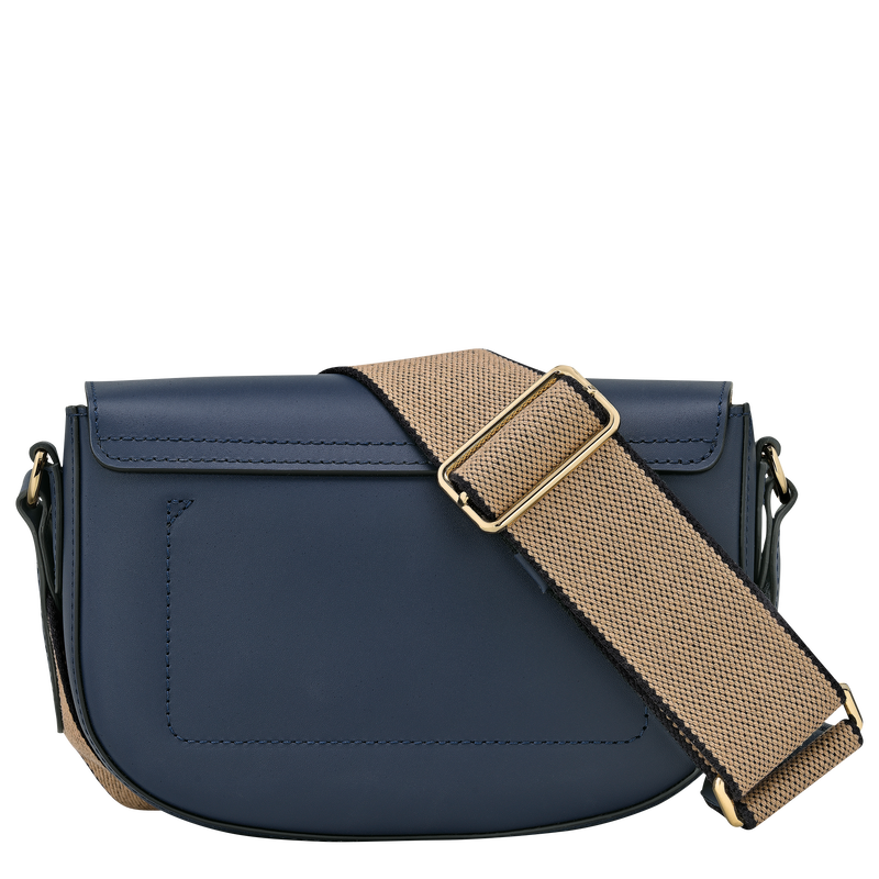 Épure S Crossbody bag Navy - Leather