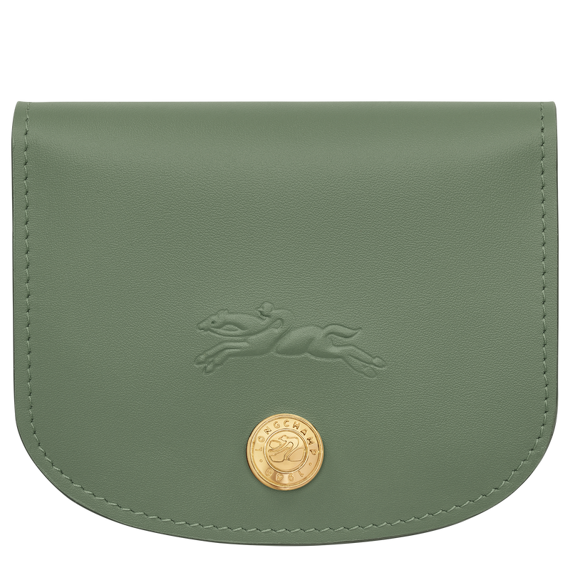 Épure Card holder Oregano - Leather