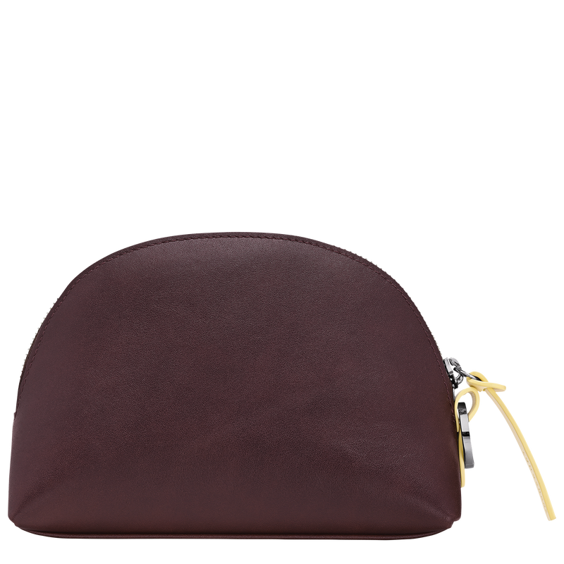 Longchamp Pocket Pouch Mocha - Leather