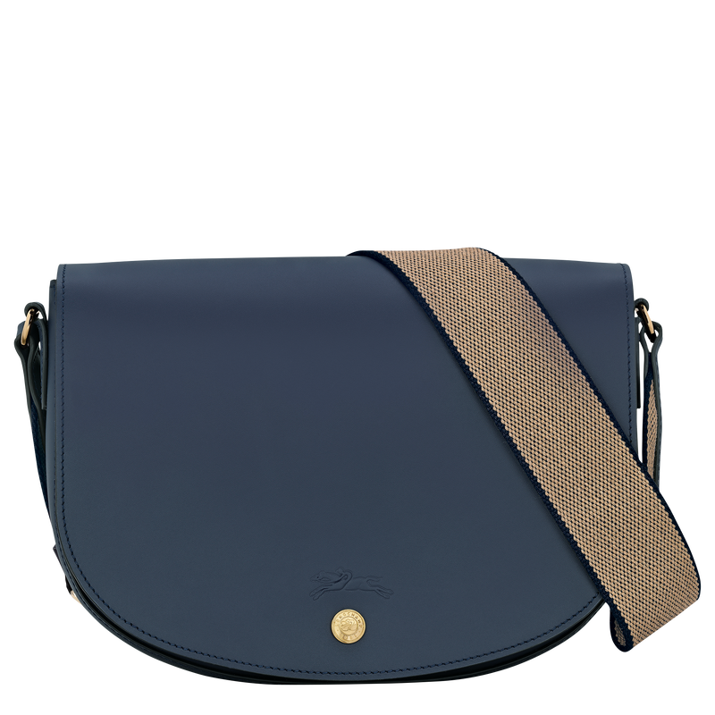 Épure M Crossbody bag Navy - Leather