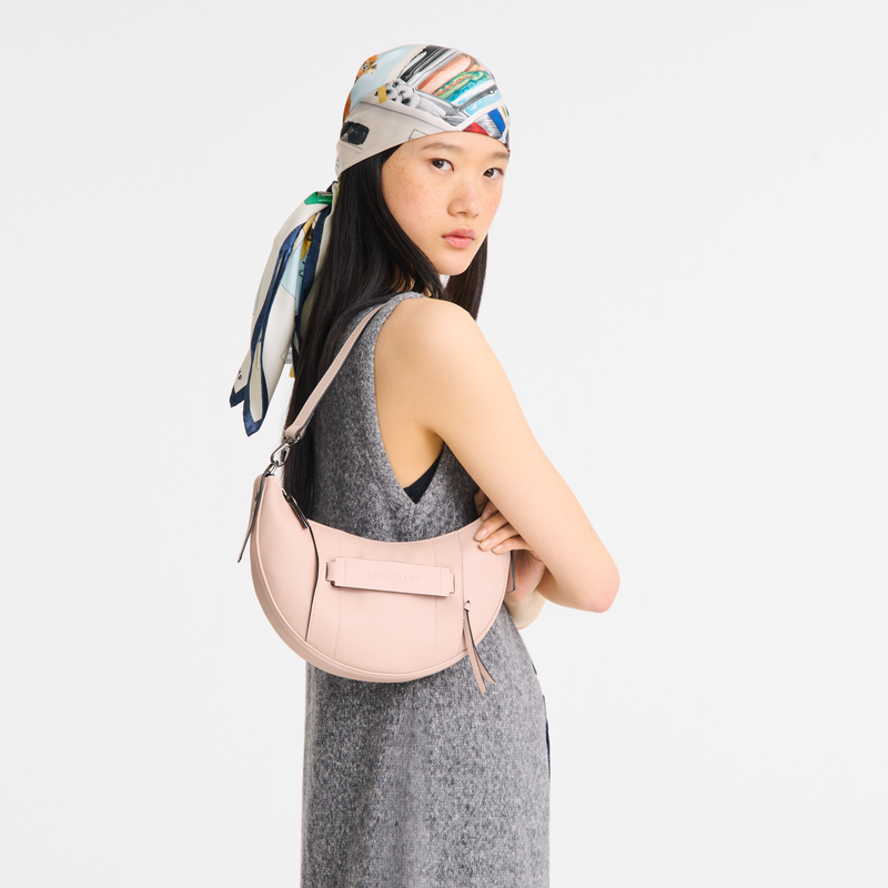 Longchamp 3D S Crossbody bag Petal Pink - Leather