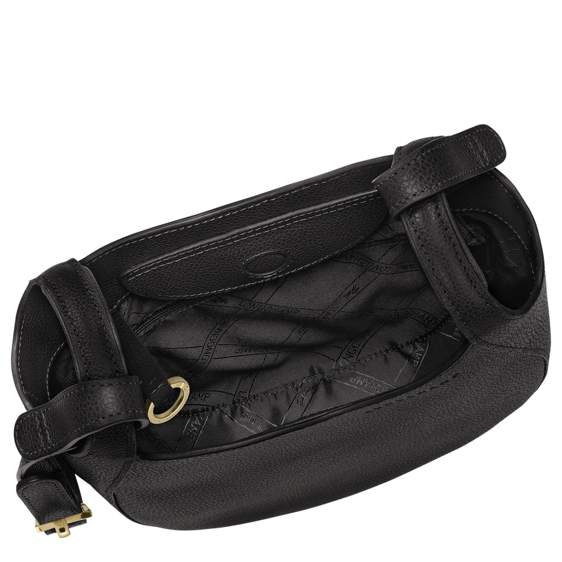 Le Foulonné S Crossbody bag Black - Leather