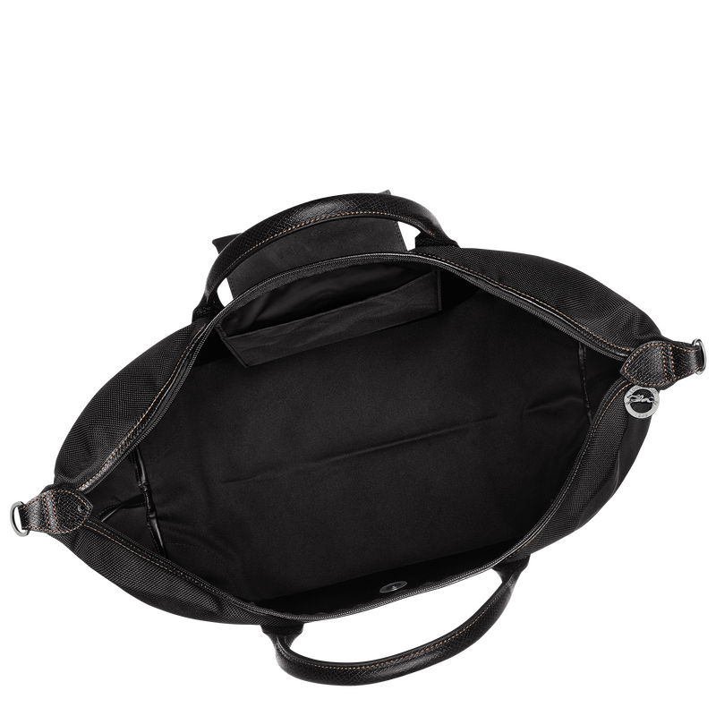 Boxford L Travel bag Black - Recycled canvas