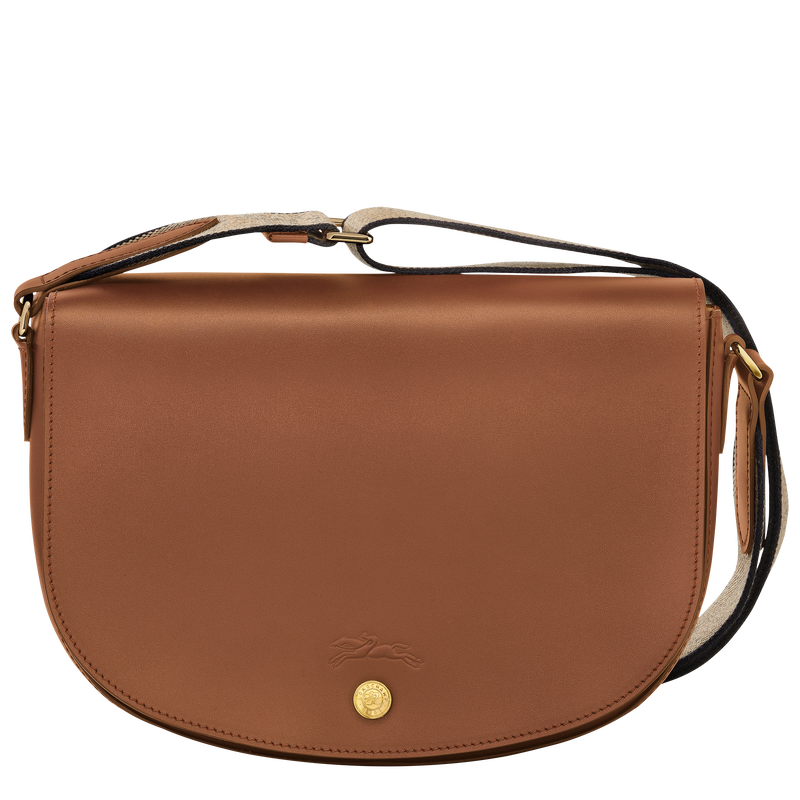Épure M Crossbody bag Cognac - Leather
