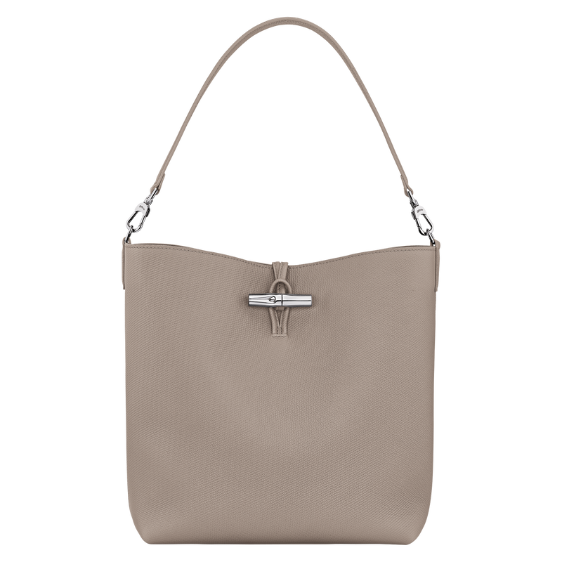 Le Roseau M Hobo bag Clay - Leather