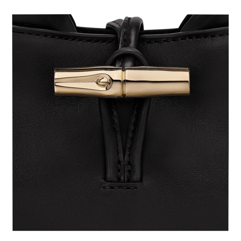 Le Roseau XS Handbag Black - Leather