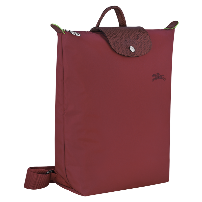 Le Pliage Green M Backpack Pomegranate - Canvas