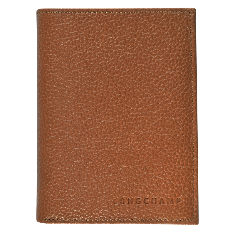Le Foulonné Wallet Caramel - Leather