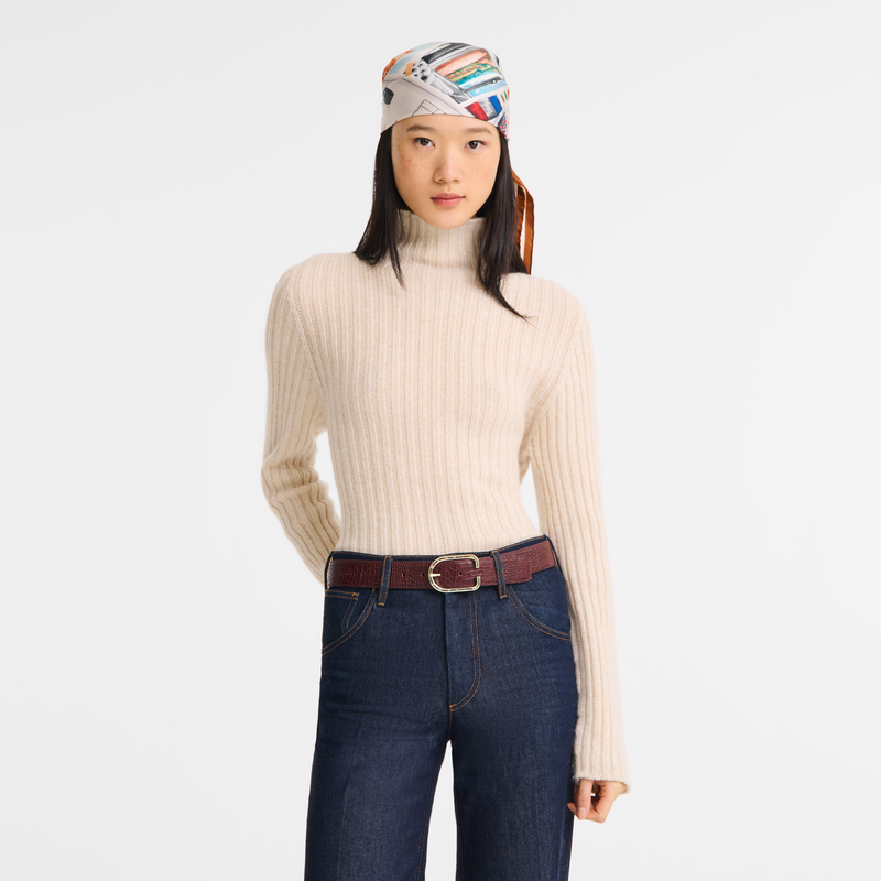 Archive Ladies' belt Chocolate - Leather