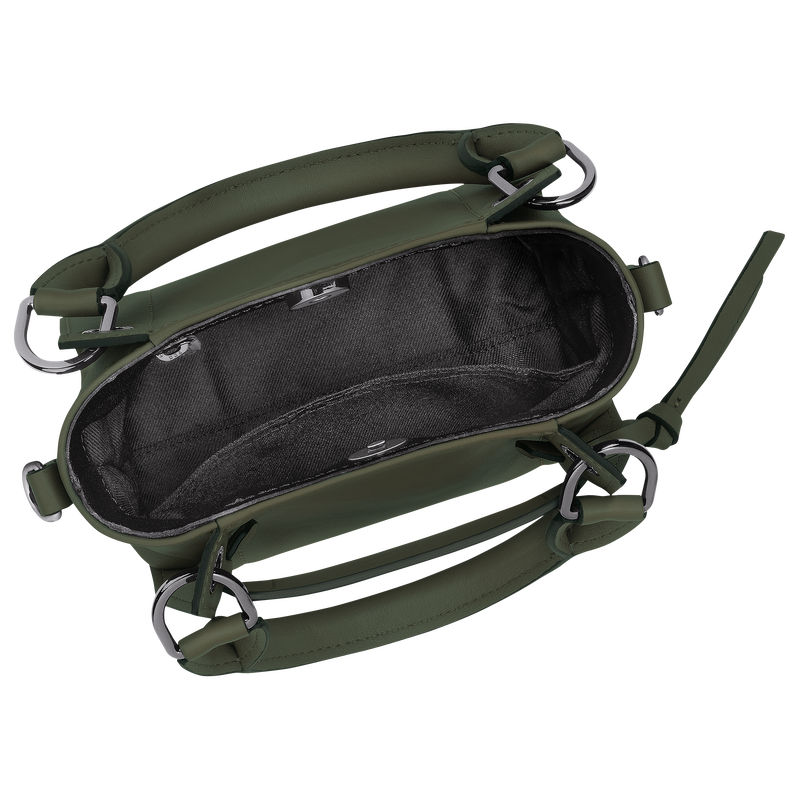 Longchamp 3D XS Handbag Khaki - Leather