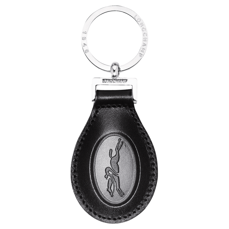 Le Foulonné Key ring Black - Leather