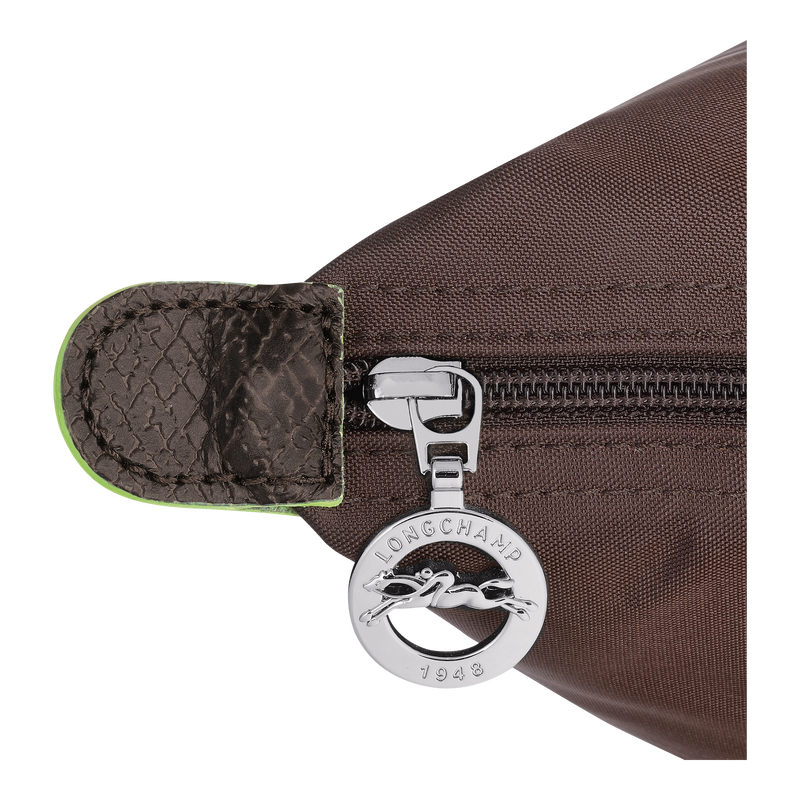 Le Pliage Green S Handbag Mocha - Recycled canvas
