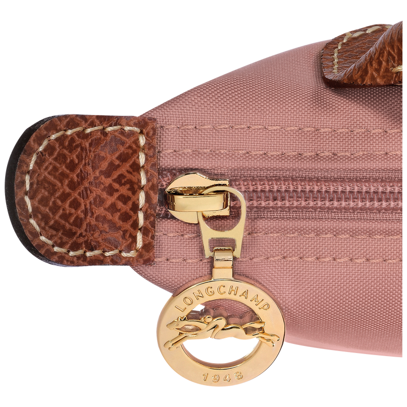 Le Pliage Original Pouch with handle Pink Tea - Recycled canvas