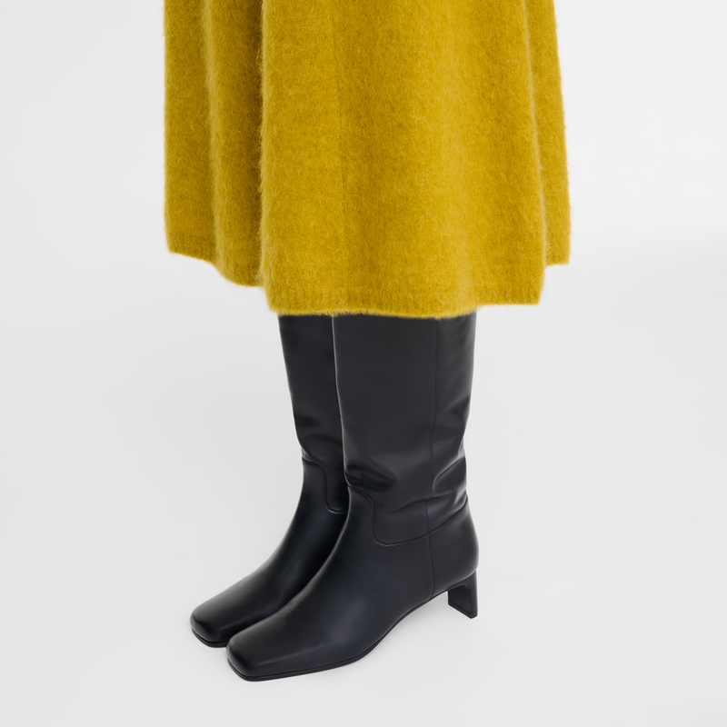 La Cavalière Heel boots Black - Leather