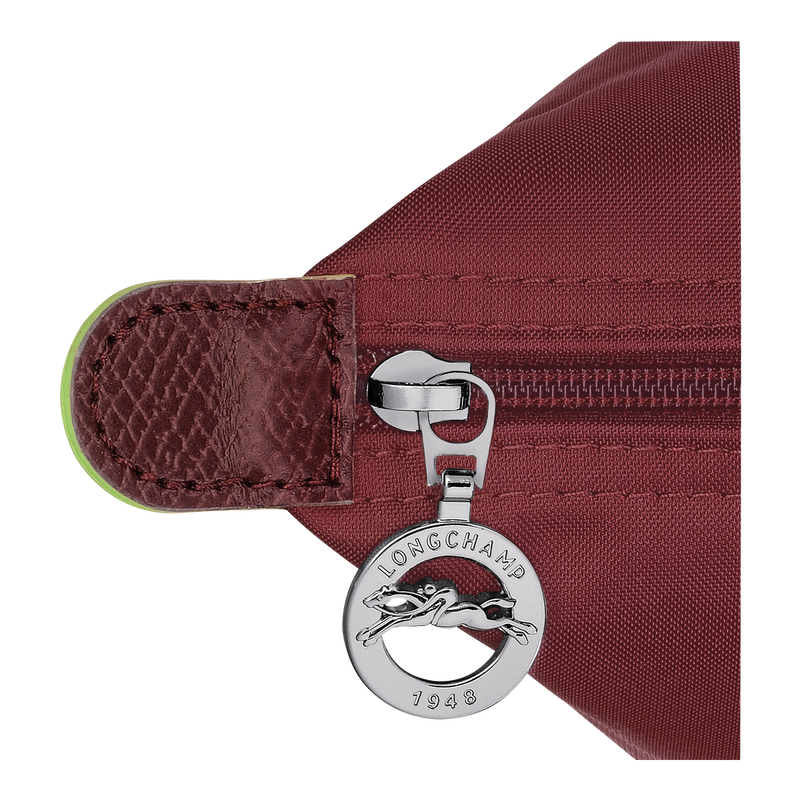 Le Pliage Green M Tote bag Pomegranate - Recycled canvas