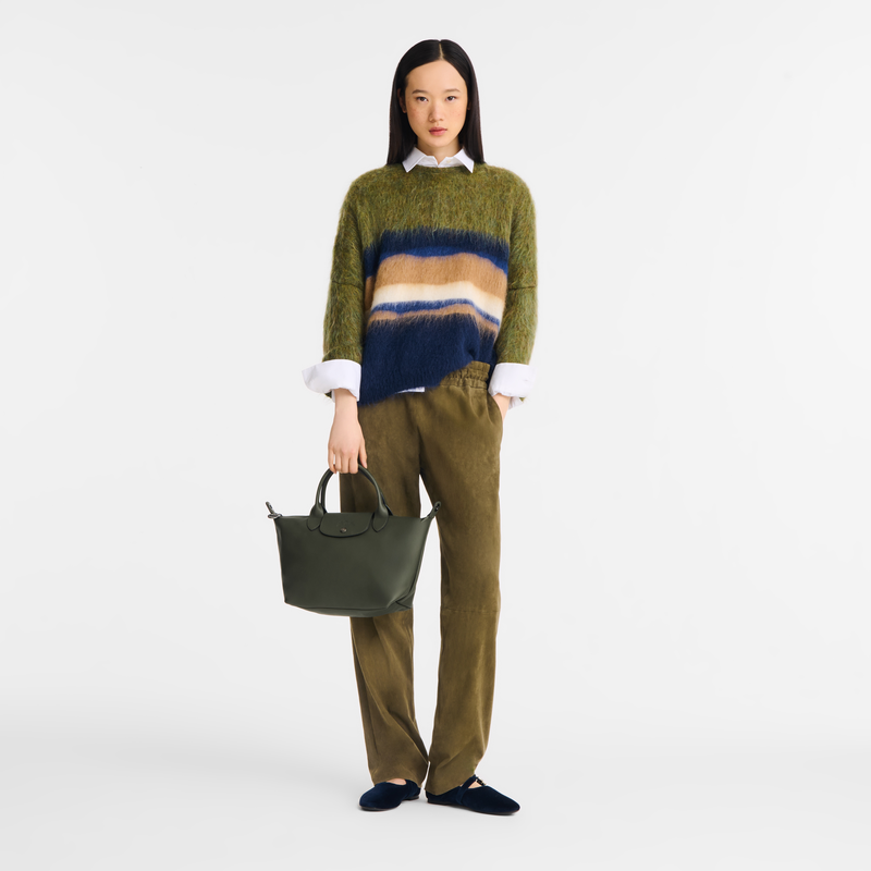 Le Pliage Xtra S Handbag Fir - Leather