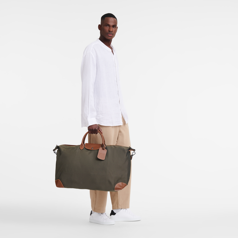 Boxford XL Travel bag Brown - Recycled canvas