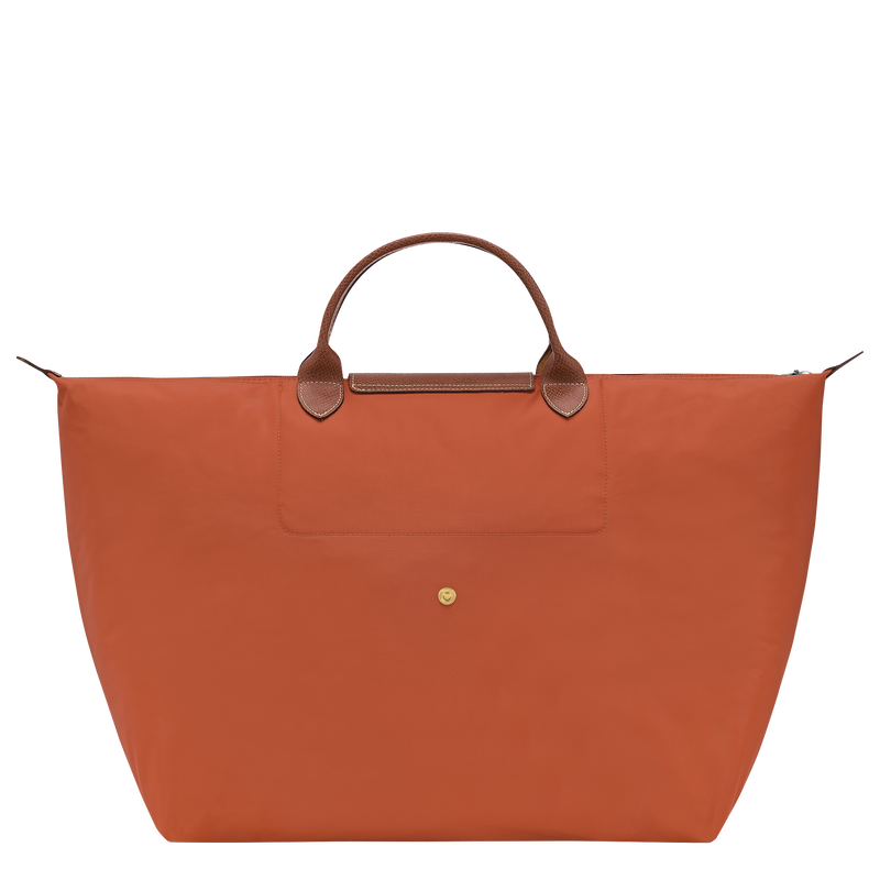 Le Pliage Original L Travel bag Brick - Recycled canvas