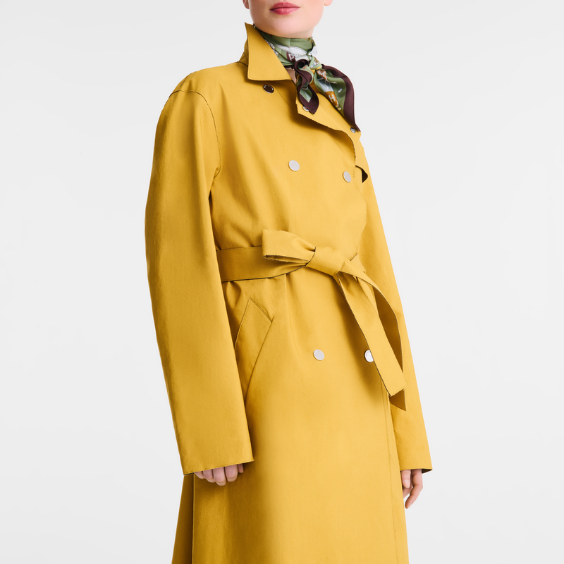 Trench coat Nutmeg - Water-repellent technical canvas