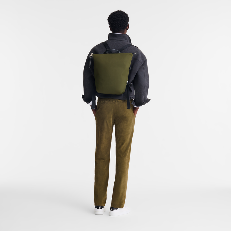 Le Pliage Energy L Backpack Khaki - Recycled canvas