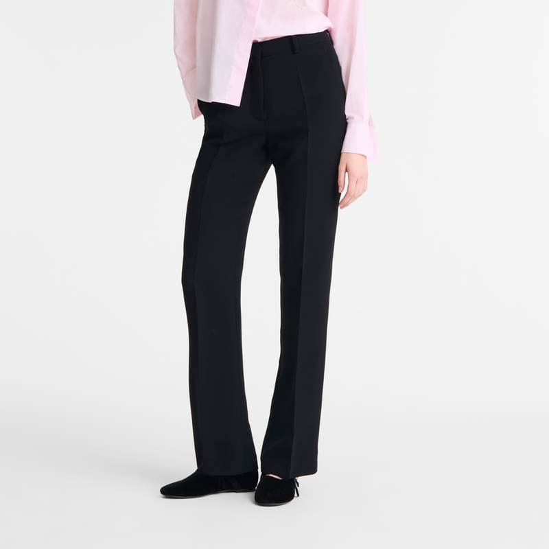 Trousers Black - Crepe